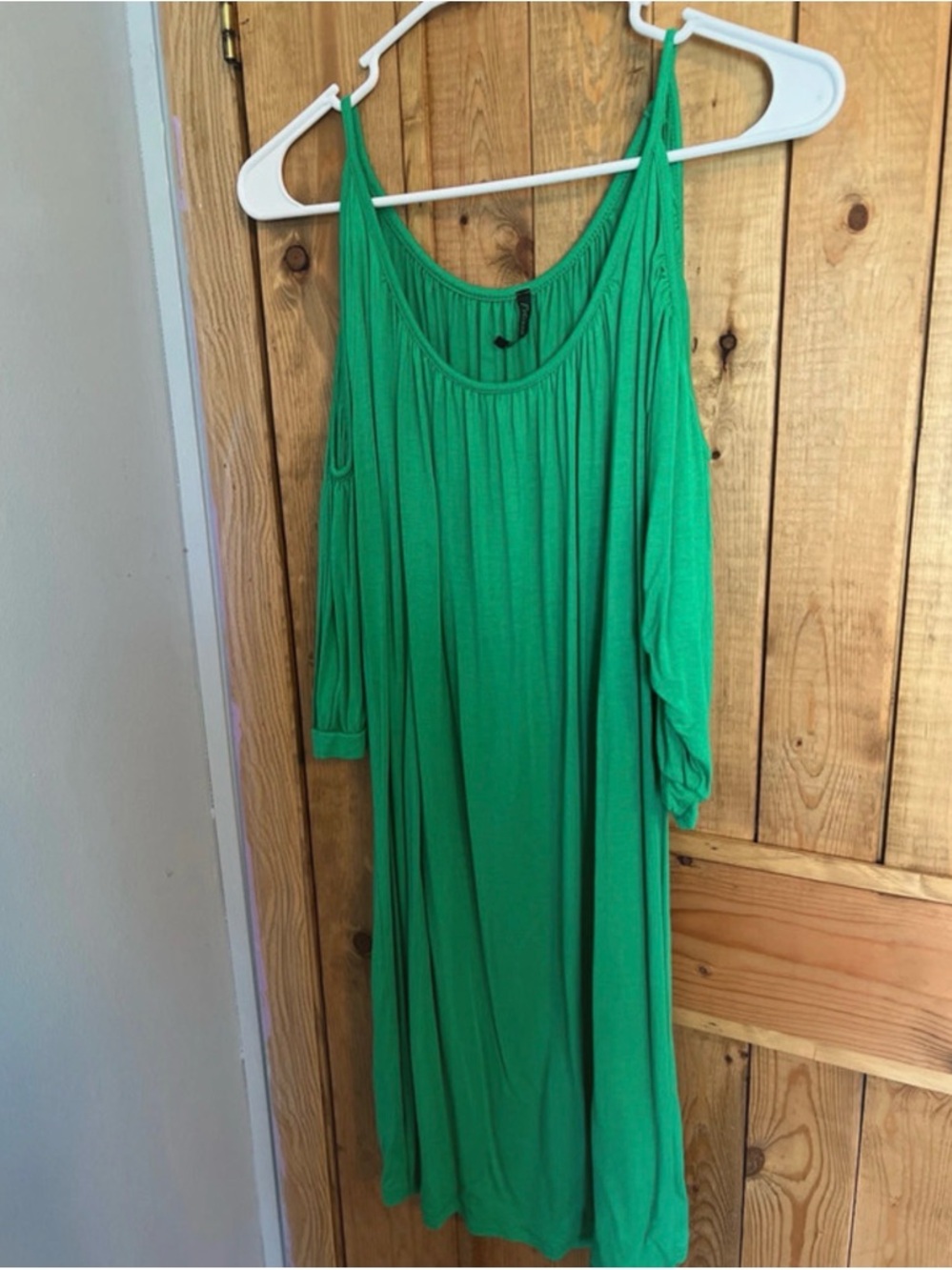 Poliana Plus Green Dress 1XL